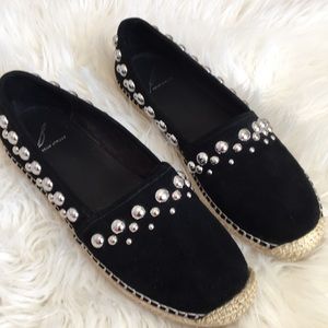 Brian Atwood studded espadrilles